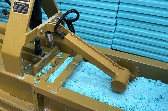 Bloques compactados de espuma XPS